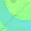 Topografisk kort Kolymskoye, højde, terræn