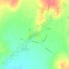 Topografisk kort Pinon, højde, terræn