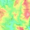 Topografisk kort Edvin Loach, højde, terræn