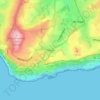Topografisk kort Niton, højde, terræn