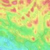 Topografisk kort Unterreitnau, højde, terræn