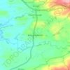 Topografisk kort Brough Sowerby, højde, terræn
