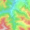 Topografisk kort Pomaro di Sotto, højde, terræn