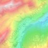 Topografisk kort Planaval, højde, terræn
