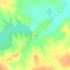 Topografisk kort Bonhu, højde, terræn