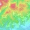 Topografisk kort Fibbiano, højde, terræn