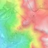 Topografisk kort Cima della Rosetta, højde, terræn