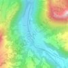 Topografisk kort Hüsere, højde, terræn