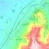 Topografisk kort Laverton, højde, terræn