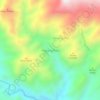 Topografisk kort Ampang Batu, højde, terræn