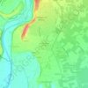 Topografisk kort Zona Artigianale Foroni, højde, terræn