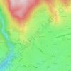 Topografisk kort Lamara, højde, terræn
