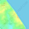 Topografisk kort Out Newton, højde, terræn
