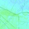 Topografisk kort Puntang, højde, terræn