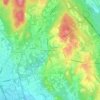 Topografisk kort Maggiate Superiore, højde, terræn