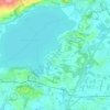 Topografisk kort Garbagnate Rota, højde, terræn