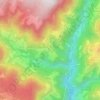 Topografisk kort Afing - Avigna, højde, terræn