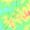 Topografisk kort Matupá, højde, terræn