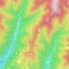 Topografisk kort Renaio, højde, terræn