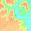 Topografisk kort Babylon, højde, terræn