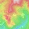 Topografisk kort Campaiana, højde, terræn