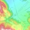 Topografisk kort Piediripa, højde, terræn