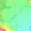 Topografisk kort Kuta Rayat, højde, terræn