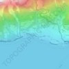 Topografisk kort Gofri, højde, terræn