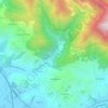 Topografisk kort Valdicastello Carducci, højde, terræn