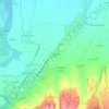 Topografisk kort Ancarano di sotto, højde, terræn