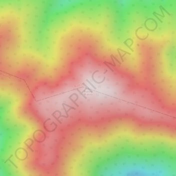Topografisk kort Buyule Malino, højde, terræn