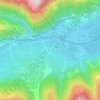 Topografisk kort Cirlano, højde, terræn