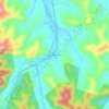 Topografisk kort Residência Fuck, højde, terræn