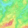 Topografisk kort Atzing, højde, terræn
