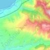 Topografisk kort Matiniti I, højde, terræn