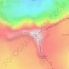 Topografisk kort Clariden, højde, terræn