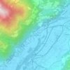 Topografisk kort Bessimo Inferiore, højde, terræn