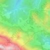 Topografisk kort Casera Razzo, højde, terræn