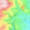 Topografisk kort Brompton Ralph, højde, terræn