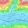 Topografisk kort Üärich, højde, terræn