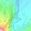 Topografisk kort Croara Vecchia, højde, terræn