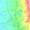 Topografisk kort Casali Scaramelli Manetti, højde, terræn
