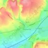 Topografisk kort Nether Coombe, højde, terræn