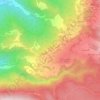 Topografisk kort All'Ò, højde, terræn