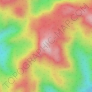 Topografisk kort Huidu Taluditi, højde, terræn