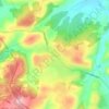 Topografisk kort Aita Ech Chaab, højde, terræn