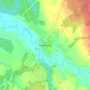 Topografisk kort Молвотицы, højde, terræn