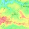 Topografisk kort Pillerton Hersey, højde, terræn