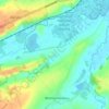 Topografisk kort Stodmarsh, højde, terræn