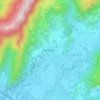 Topografisk kort Botticino Sera, højde, terræn